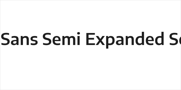 Encode Sans Semi Expanded SemiBold Logo