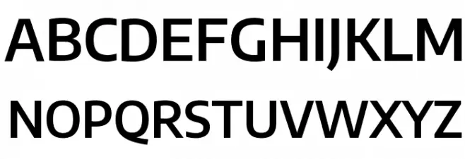 Encode Sans SemiBold Schriftart Groß