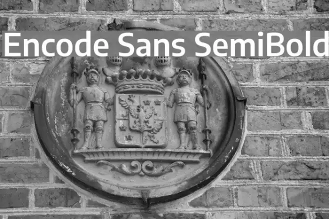 Encode Sans SemiBold フォント examples