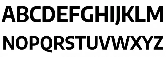 Encode Sans SemiCondensed Bold Polices MAJUSCULES