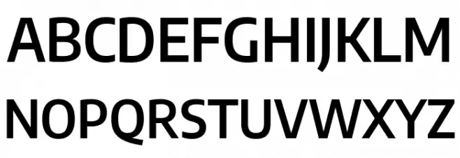 Encode Sans SemiCondensed SemiBold フォント 大文字