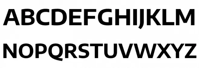 Encode Sans SemiExpanded Bold Fuentes MAYÚSCULAS