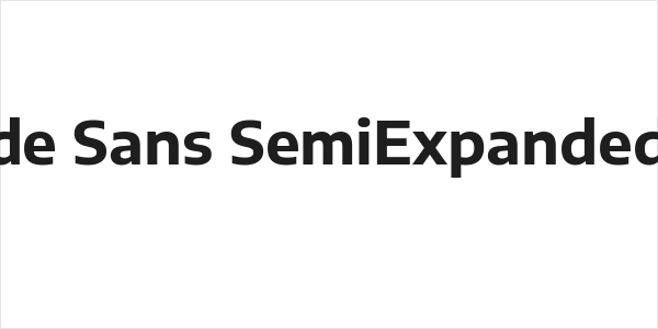 Encode Sans SemiExpanded Bold Logo