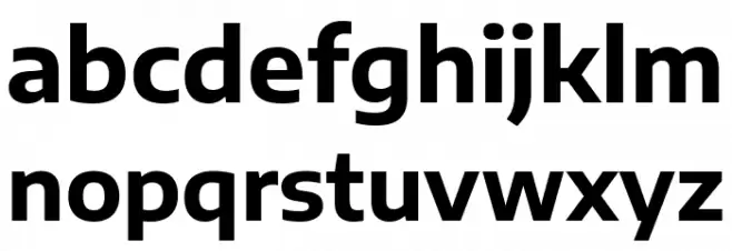 Encode Sans SemiExpanded Bold خط أحرف صغيرة