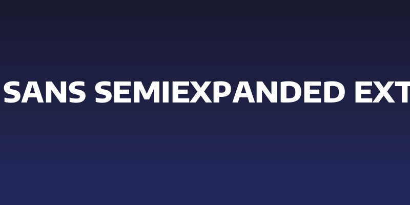 Encode Sans SemiExpanded ExtraBold Social Header