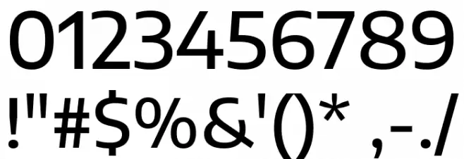 Encode Sans SemiExpanded Medium Font OTHER CHARS