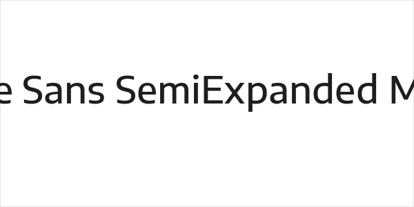 Encode Sans SemiExpanded Medium Logo