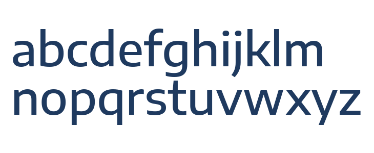 Encode Sans SemiExpanded Medium Lowercase