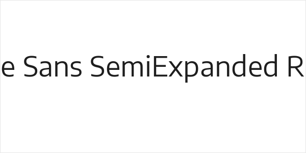 Encode Sans SemiExpanded Regular Logo
