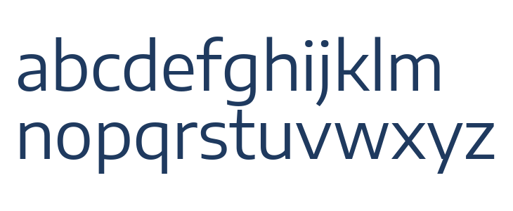 Encode Sans SemiExpanded Regular Lowercase