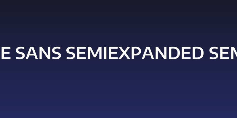 Encode Sans SemiExpanded SemiBold Social Header
