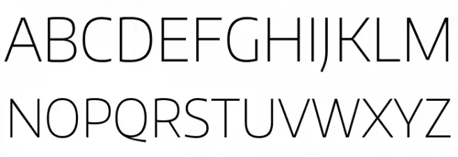 Encode Sans Thin Font Litere mari