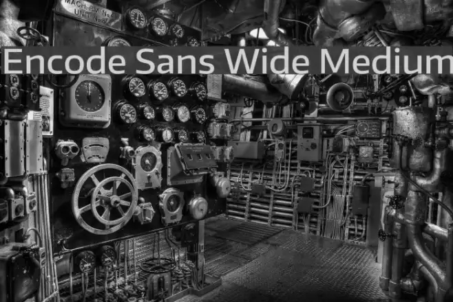 Encode Sans Wide Medium Example 2