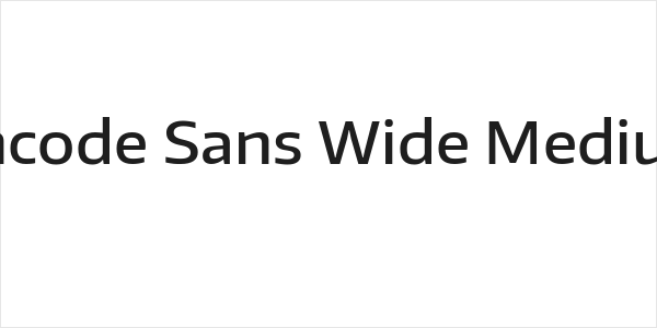 Encode Sans Wide Medium Logo