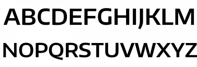 Encode Sans Wide SemiBold خط أحرف كبيرة
