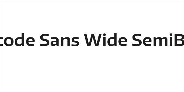 Encode Sans Wide SemiBold Logo