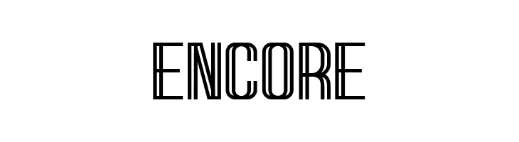 Encore  Free Fonts Download