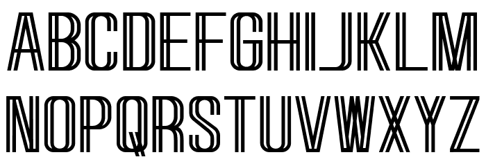 Encore Font LOWERCASE