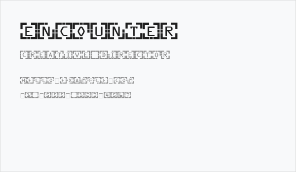 Encounter Business Card