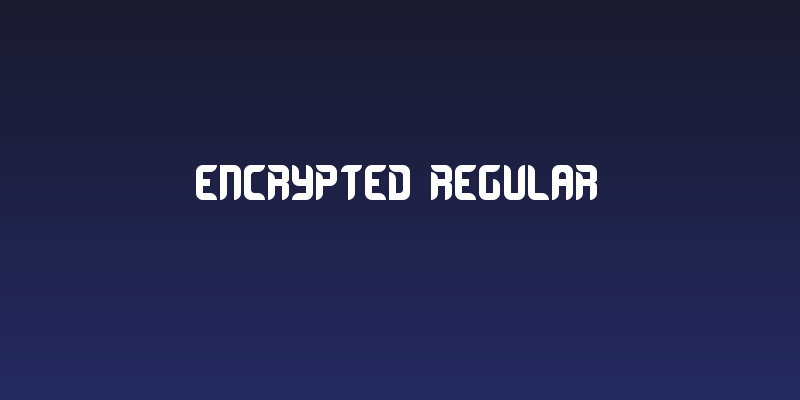 Encrypted Regular Social Header