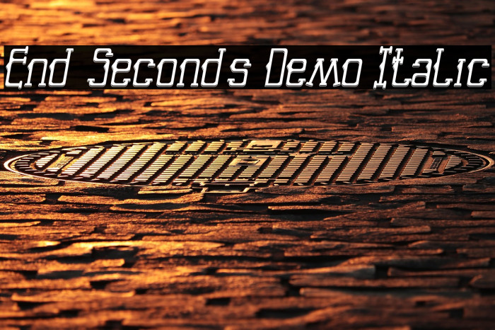 End Seconds Demo Italic Example 2