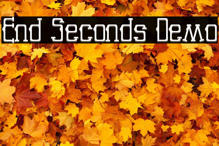 End Seconds Demo Example 1