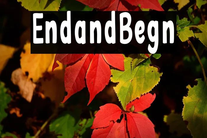 End and Begin Example 1
