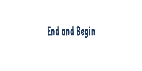 End and Begin Logo