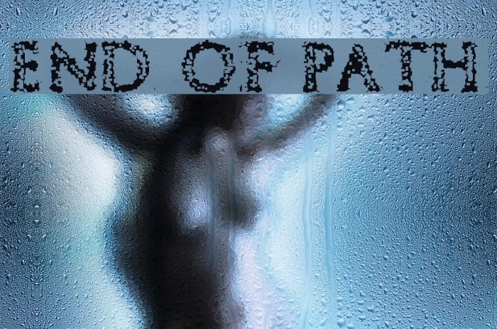 End of Path Font examples