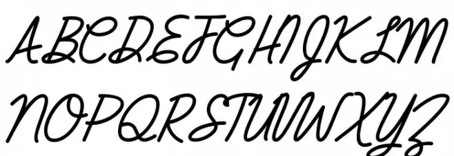 End of the dream Schriftart Groß