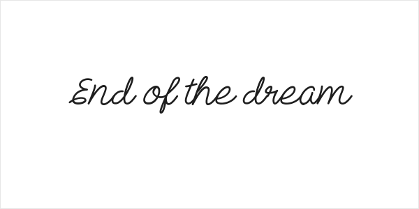 End of the dream Logo