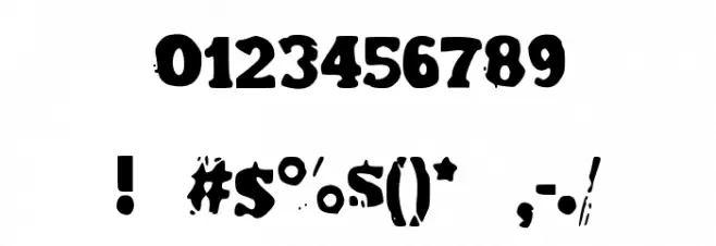 EndOfEra Font OTHER CHARS