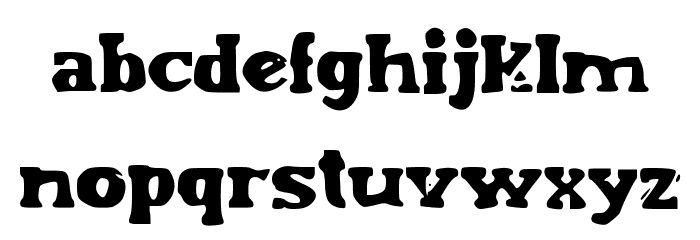 EndOfEra Font LOWERCASE