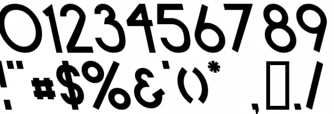 Endangered Font OTHER CHARS