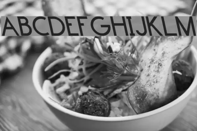 Endangered Font examples