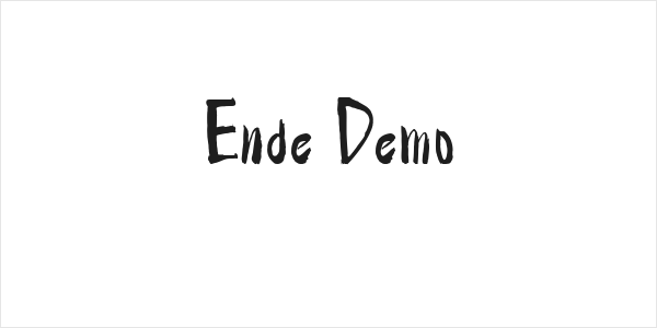 Ende Demo Logo