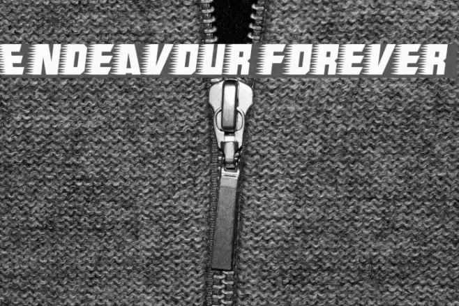 Endeavour forever फ़ॉन्ट examples