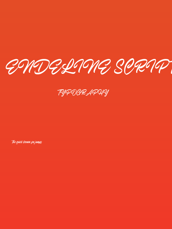 Endeline Script Poster