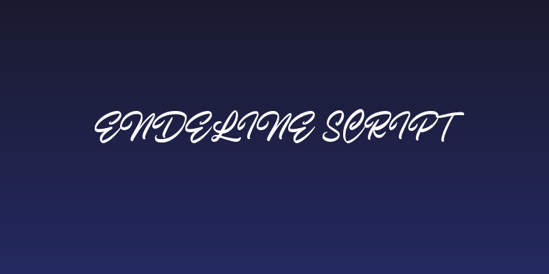 Endeline Script Social Header