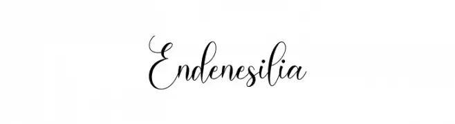 Endenesilia  नि: शुल्क फ़ॉन्ट्स डाउनलोड
