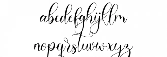 Endenesilia 字体 小写