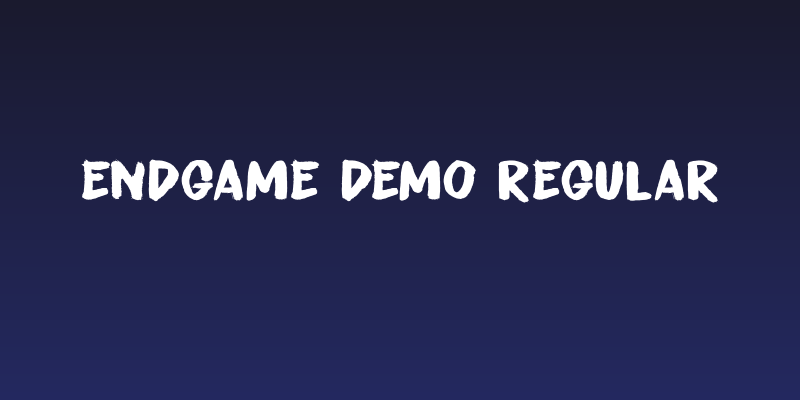 Endgame DEMO Regular Social Header
