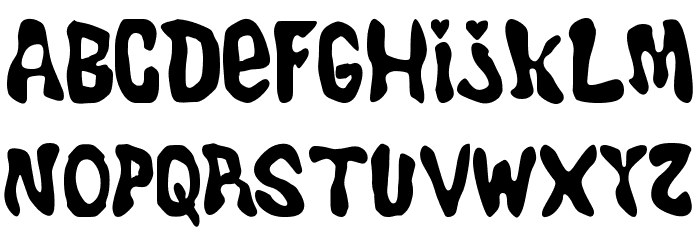 Endie Font LOWERCASE