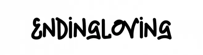 Ending Loving  Frei Schriftart Herunterladen