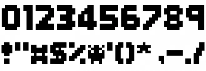 Endless Boss Battle Regular Font OTHER CHARS