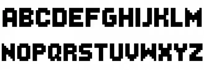 Endless Boss Battle Regular Fonte MAIÚSCULAS