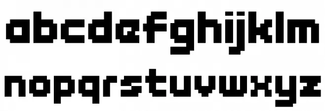 Endless Boss Battle Regular 字体 小写