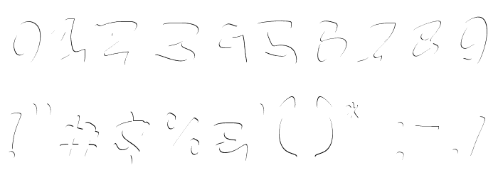 Endless Fusion Inner Inner Font OTHER CHARS