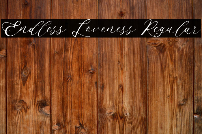 Endless Loveness Regular Example 2