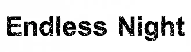 Endless Night  Frei Schriftart Herunterladen